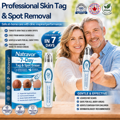 𝐎𝐟𝐟𝐢𝐜𝐢𝐚𝐥 𝐁𝐫𝐚𝐧𝐝 𝐒𝐭𝐨𝐫𝐞 |✅🎉Natravor® 7-𝐷𝑎𝑦 𝗧𝐚𝐠 & 𝗦𝗽𝐨𝐭 𝐄𝐫𝒂𝒔𝒆𝒓(Zero Pain, Zero 𝐒𝐜𝐚𝒓𝒔 Rollerball)